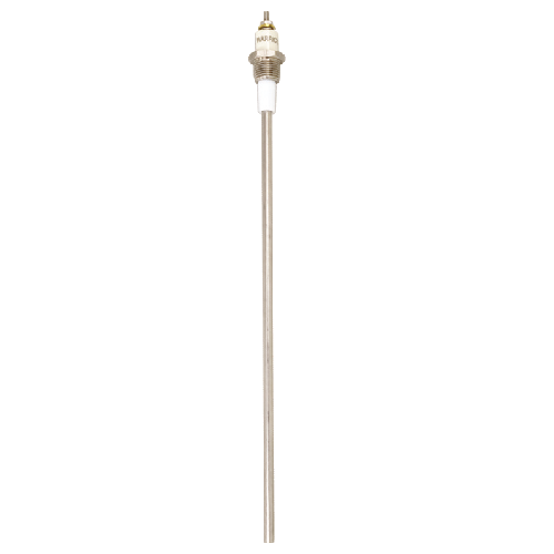 Warrick 3H2B1 Sensor Probe Series 3H One-Piece Extended Core Fitting 5/8-18" UNF Teflon 3/4" Long Sleeve 12" Long Rod
