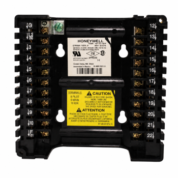 Honeywell Q7800A1005 Panel Mount 22-Terminal Universal Wiring Subbase