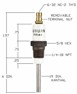 Auburn FRS-4-4 Auburn flame rod
