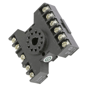 Fireye 60-2726 Wiring Base 11 pin DIN rail socket for MBPF-100S stand-alone mounting